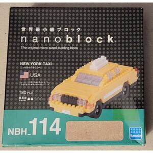 Nanoblock New York Taxi NBH114 NEW Made In Japan